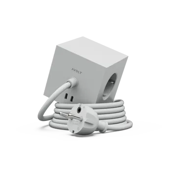 Square 1 πολύπριζο USB-C 30W 3 μ - Gotland Gray - Avolt