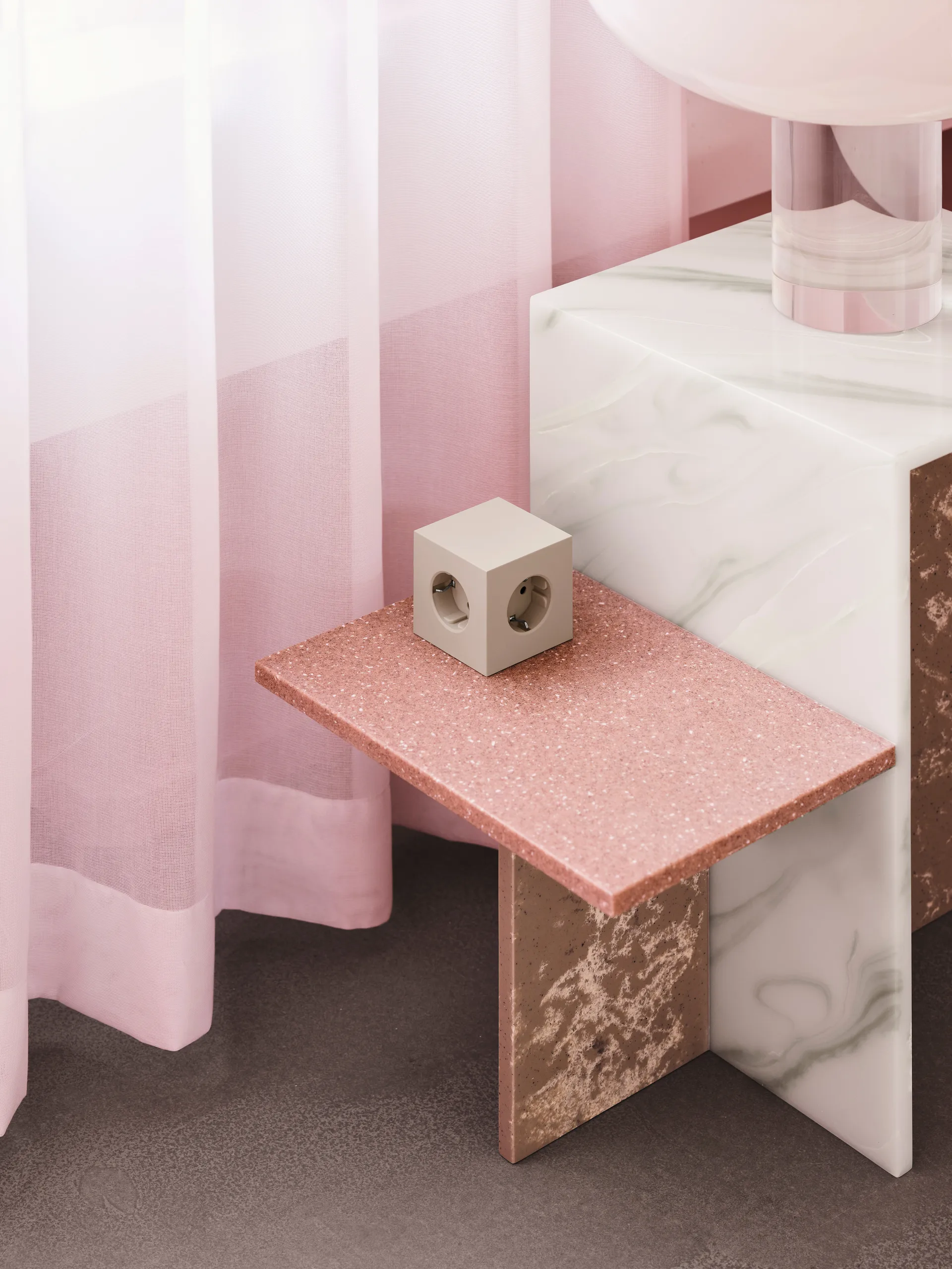 Square 1 πολύπριζο USB-C 30W 3 μ, Nomad Sand Avolt