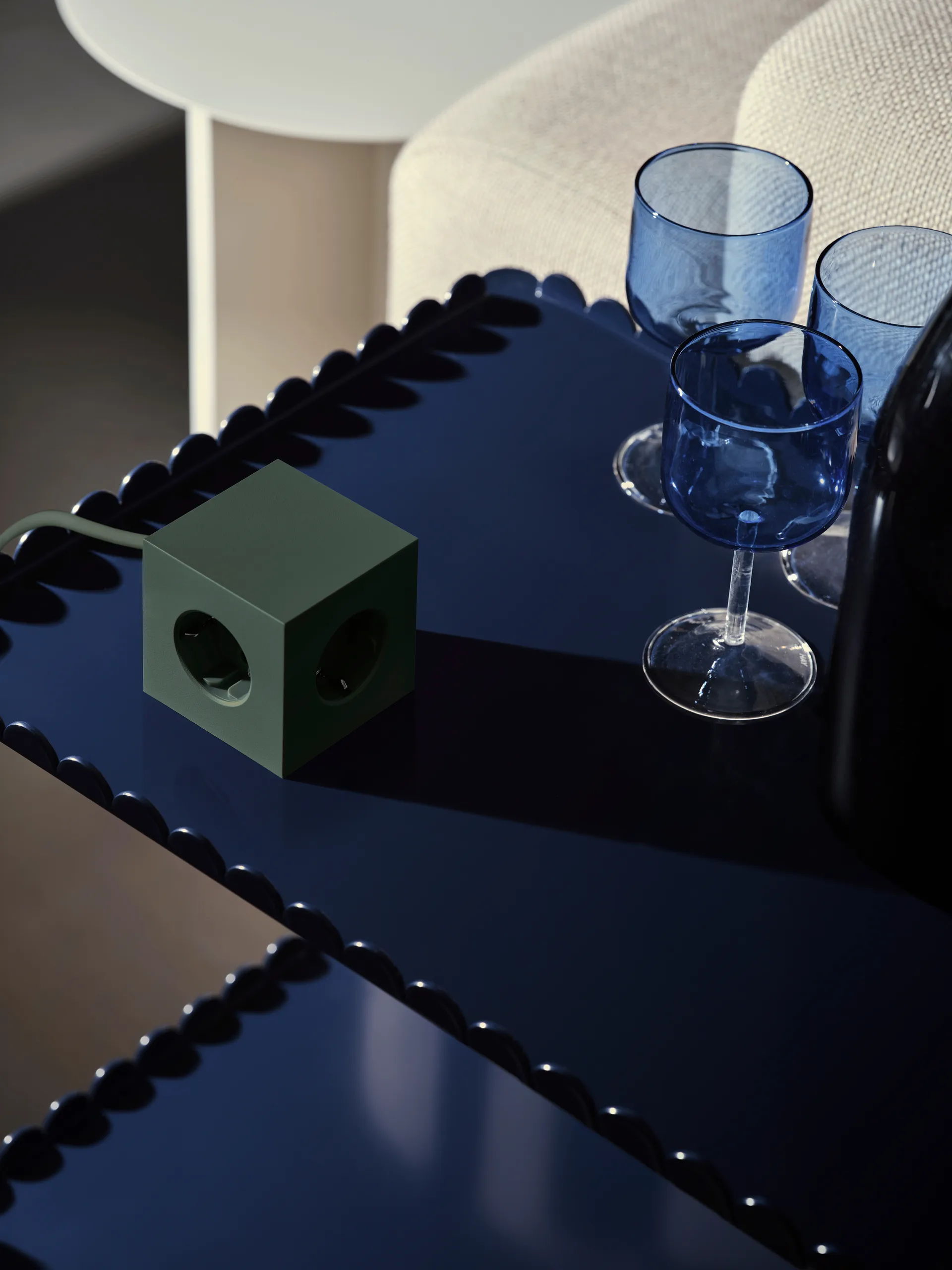 Square 1 πολύπριζο USB-C 30W 3 μ, Oak Green Avolt