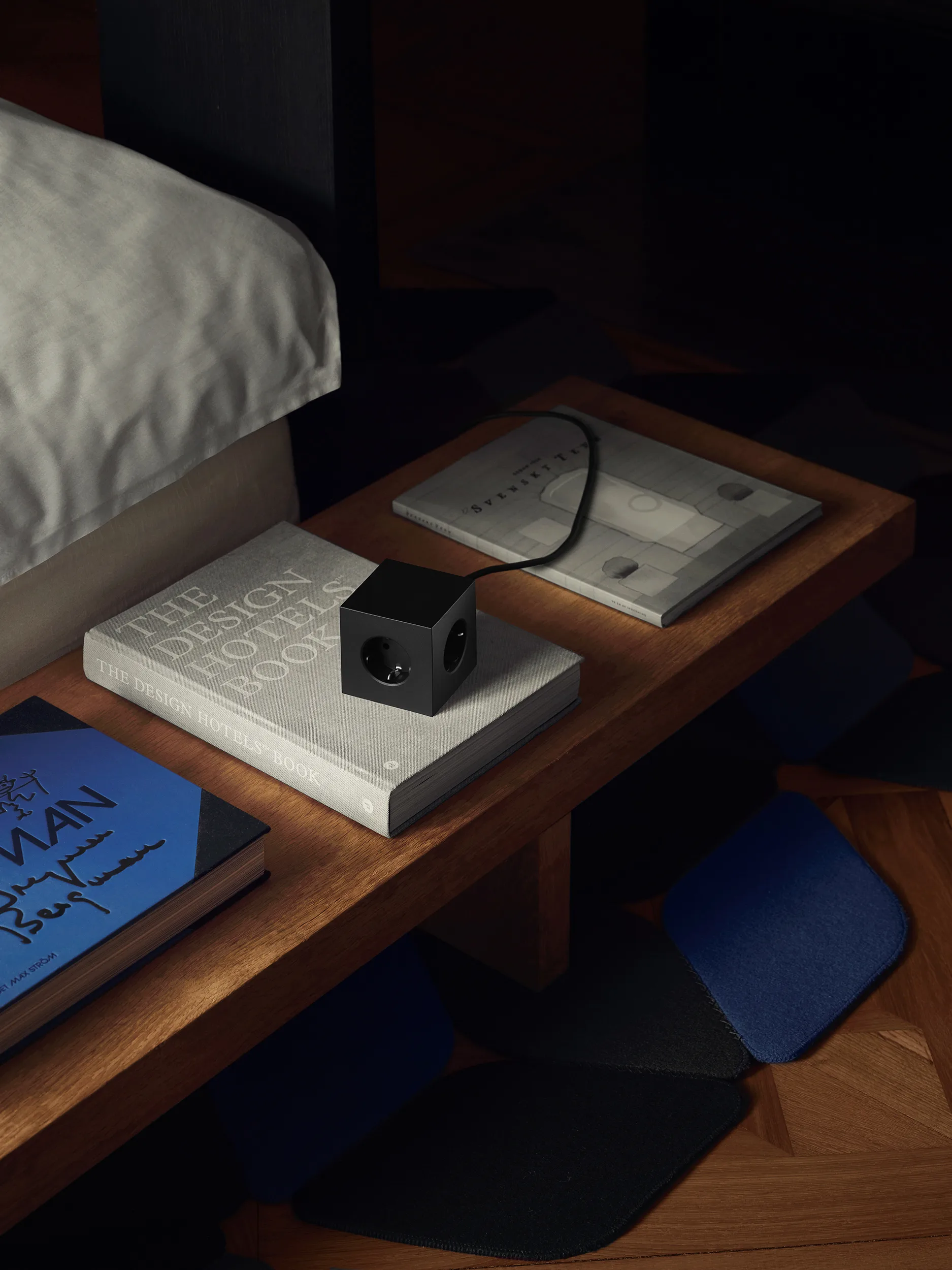 Square 1 πολύπριζο USB-C 30W 3 μ, Stockholm Black Avolt