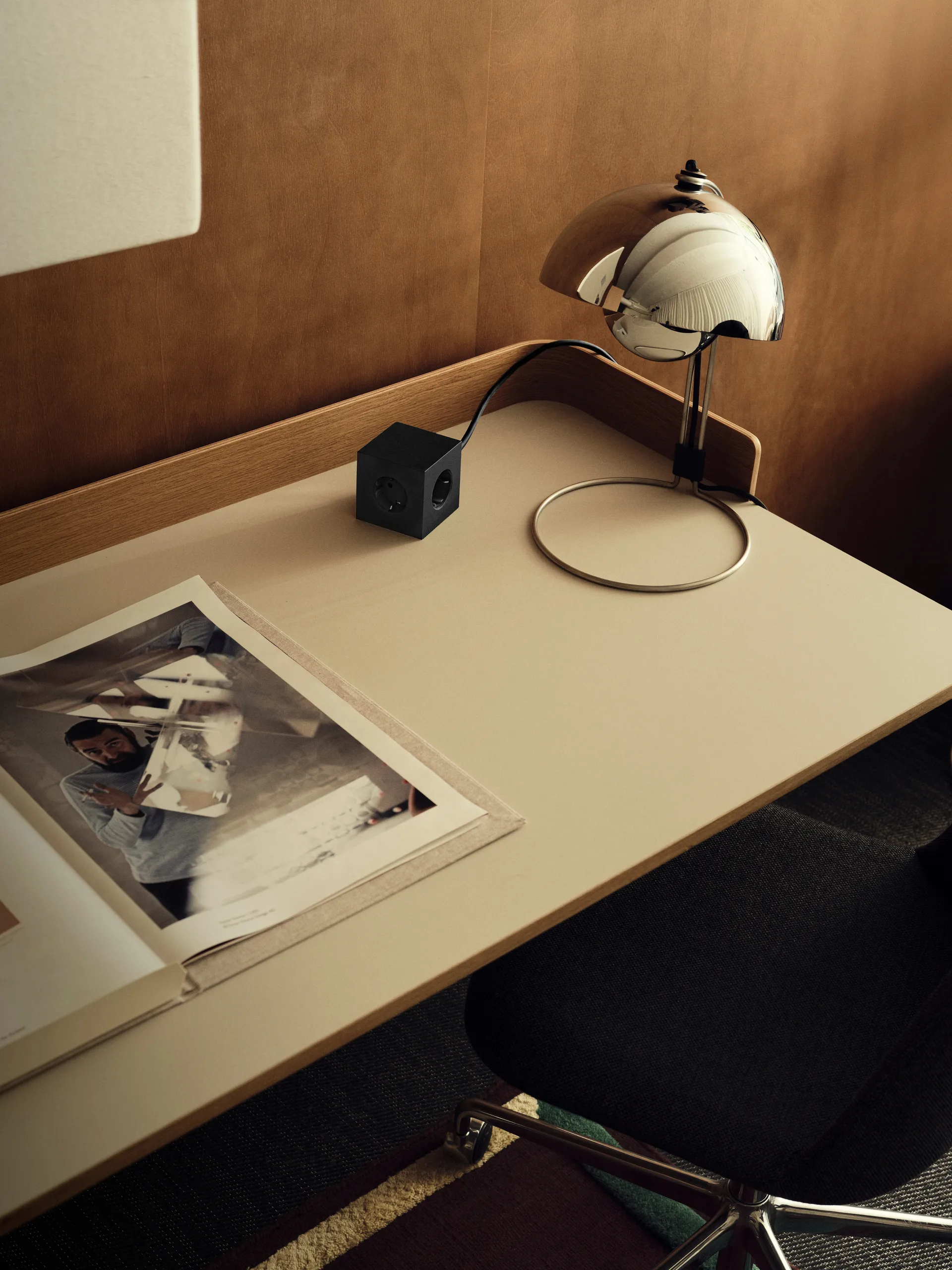 Square 1 πολύπριζο USB-C 30W 3 μ, Stockholm Black Avolt