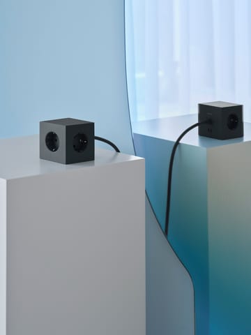 Square 1 πολύπριζο USB-C 30W 3 μ - Stockholm Black - Avolt