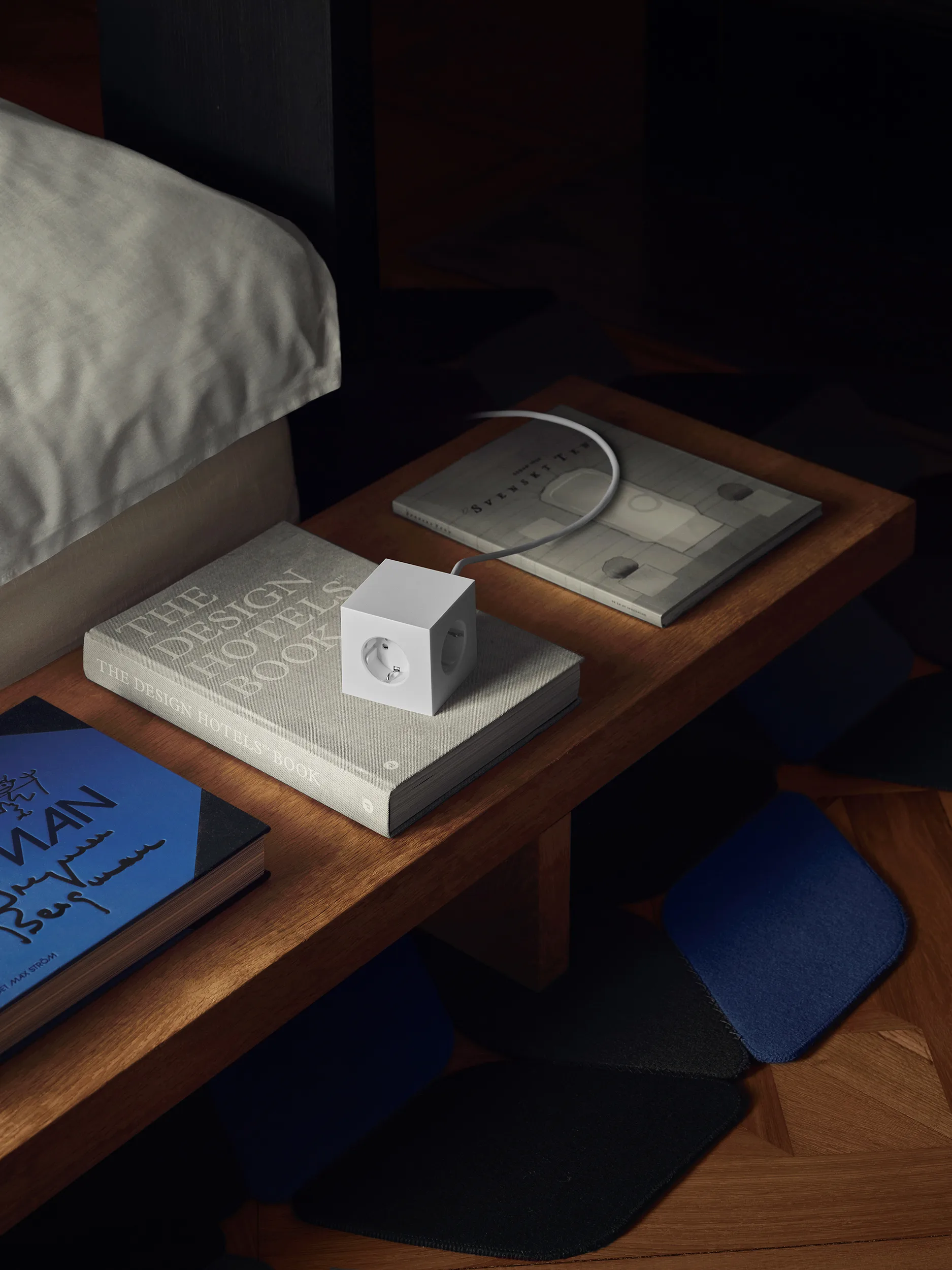 Square 1 πολύπριζο USB-C 30W 3 μ, White Martinelli Luce edition Avolt