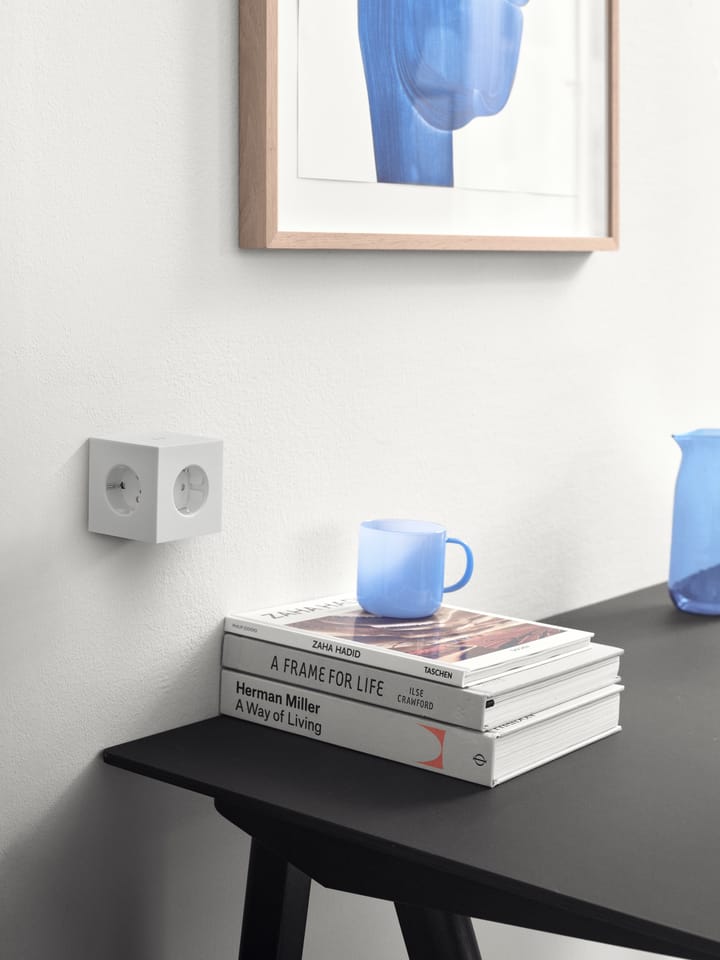 Square 1 πολύπριζο USB-C 30W 3 μ, White Martinelli Luce edition Avolt