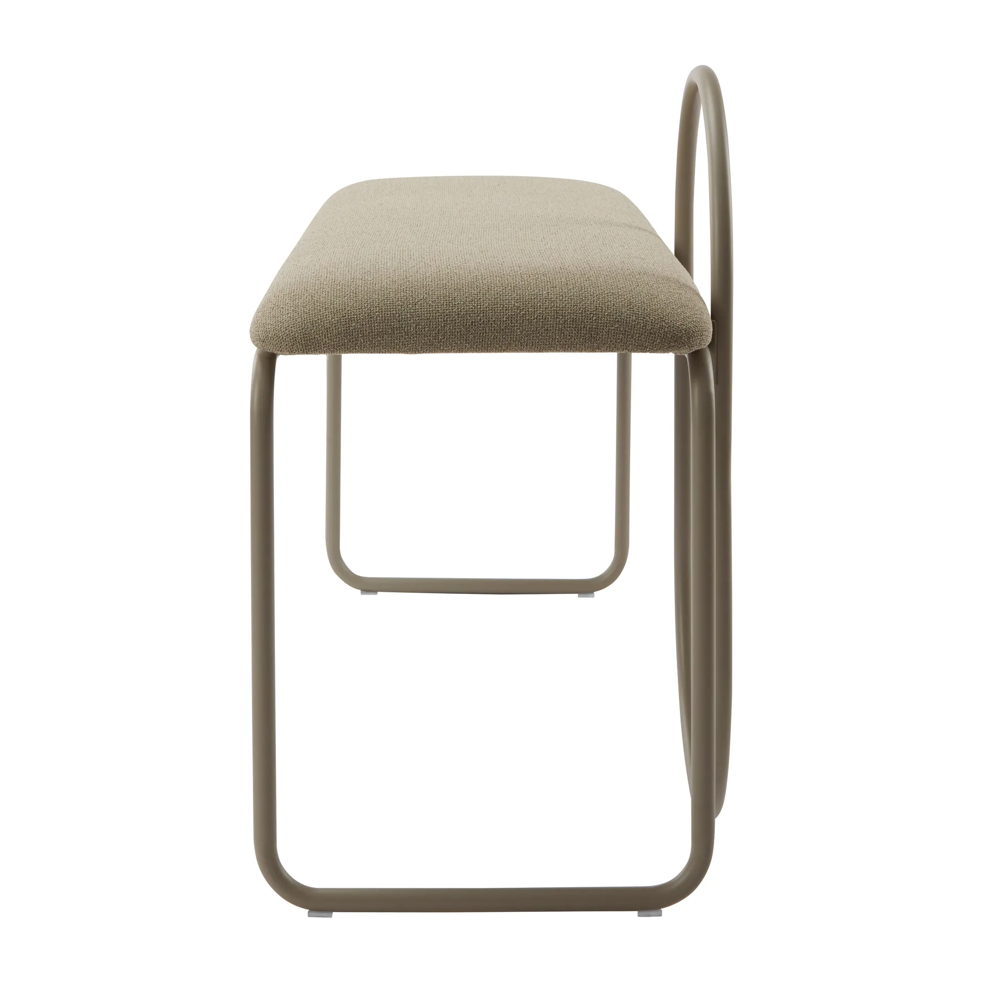 Παγκάκι για χολ Angui bouclé, Taupe AYTM