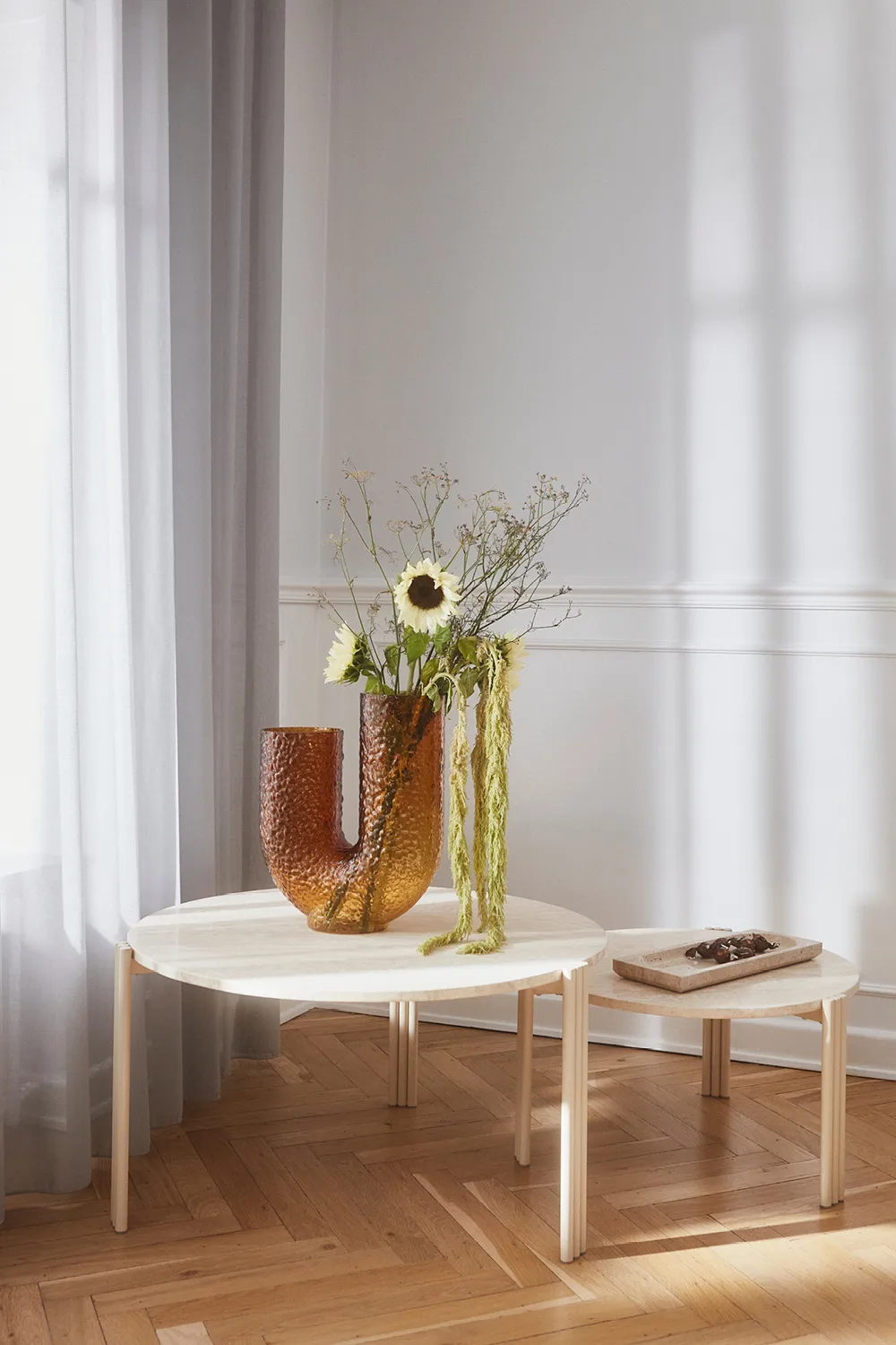 Arura βάζο ψηλό, Amber AYTM