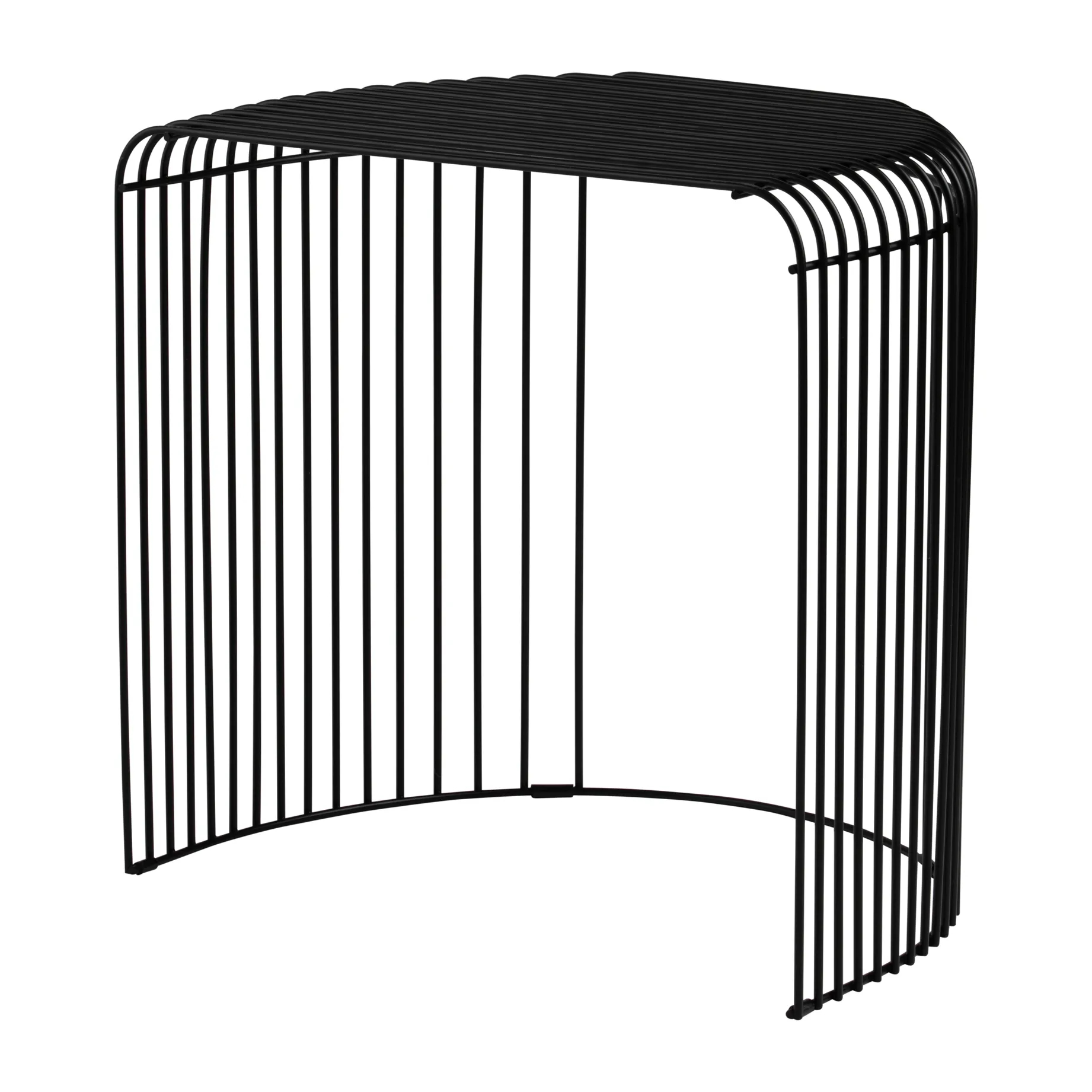 Curva τραπέζι 45 cm, Μαύρο AYTM