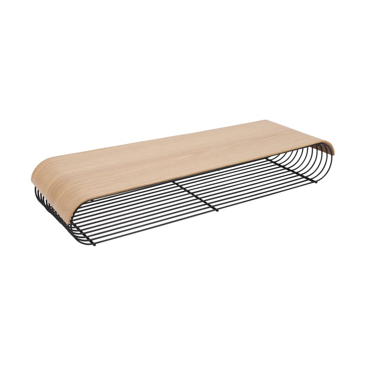 Δίσκος Curva/επάνω πάνελ για ράφι Curva 80.4 cm, Βελανι�διά AYTM