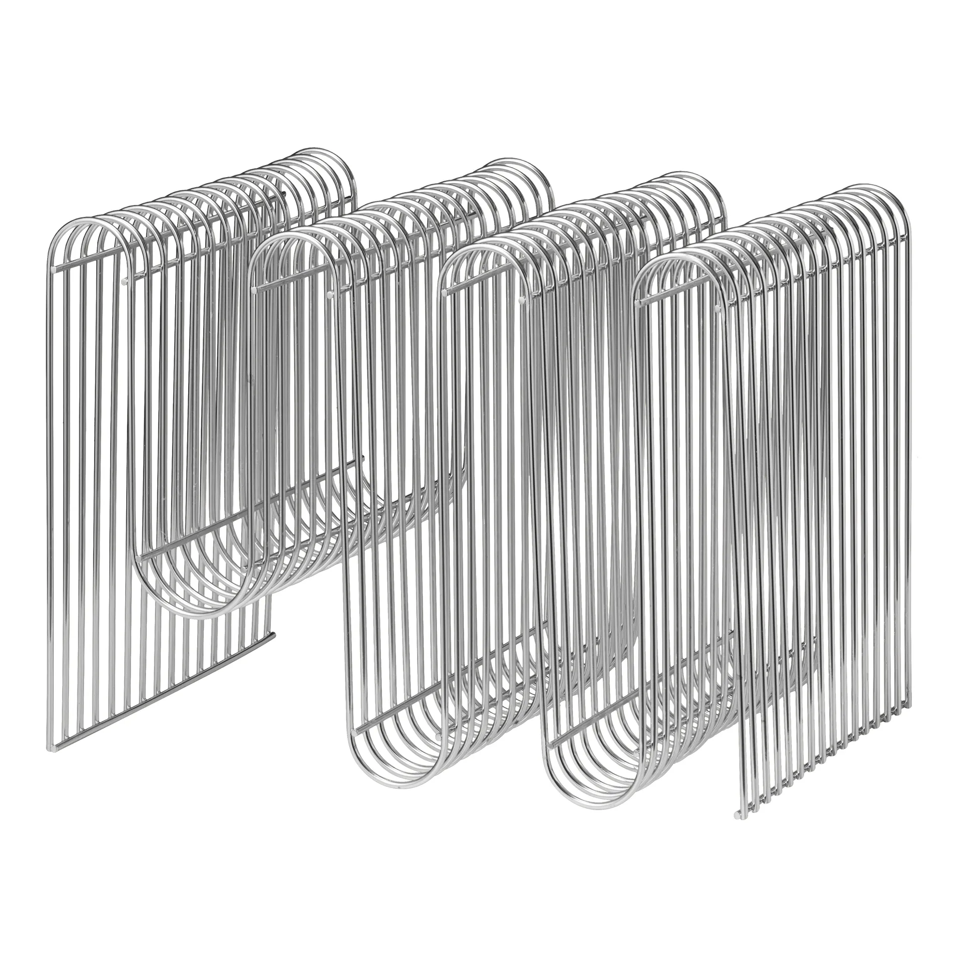 Curva θήκη για εφημερίδες, ασημί AYTM