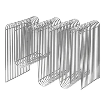 Curva θήκη για εφημερίδες - ασημί - AYTM