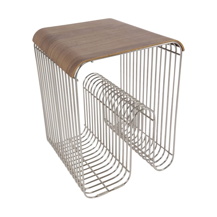 Δίσκος Curva/top panel για σκαμπό Curva 33 cm, Καρυδιά AYTM