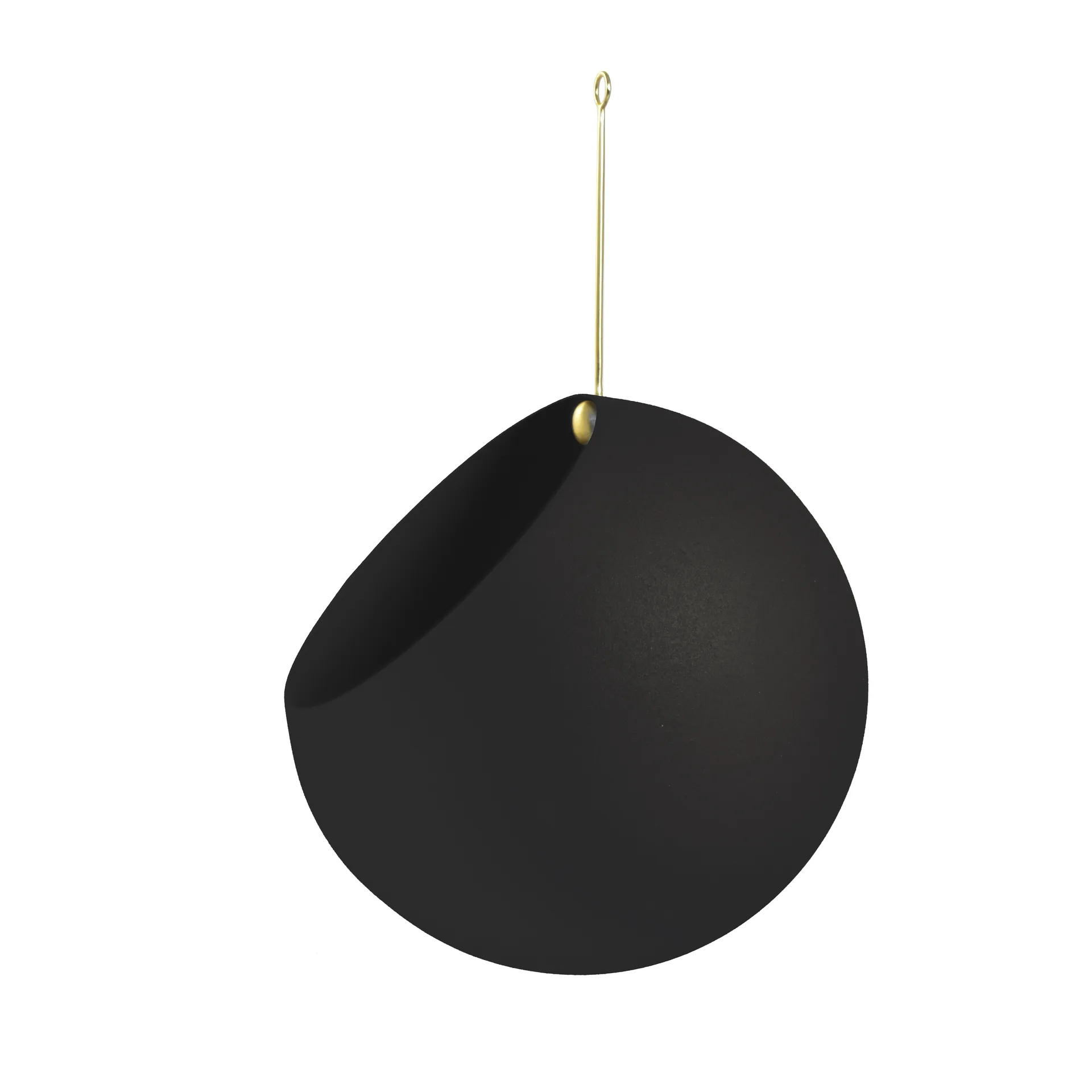 Κρεμαστή γλάστρα GLOBE Ø21 εκ. h32 εκ., Black AYTM