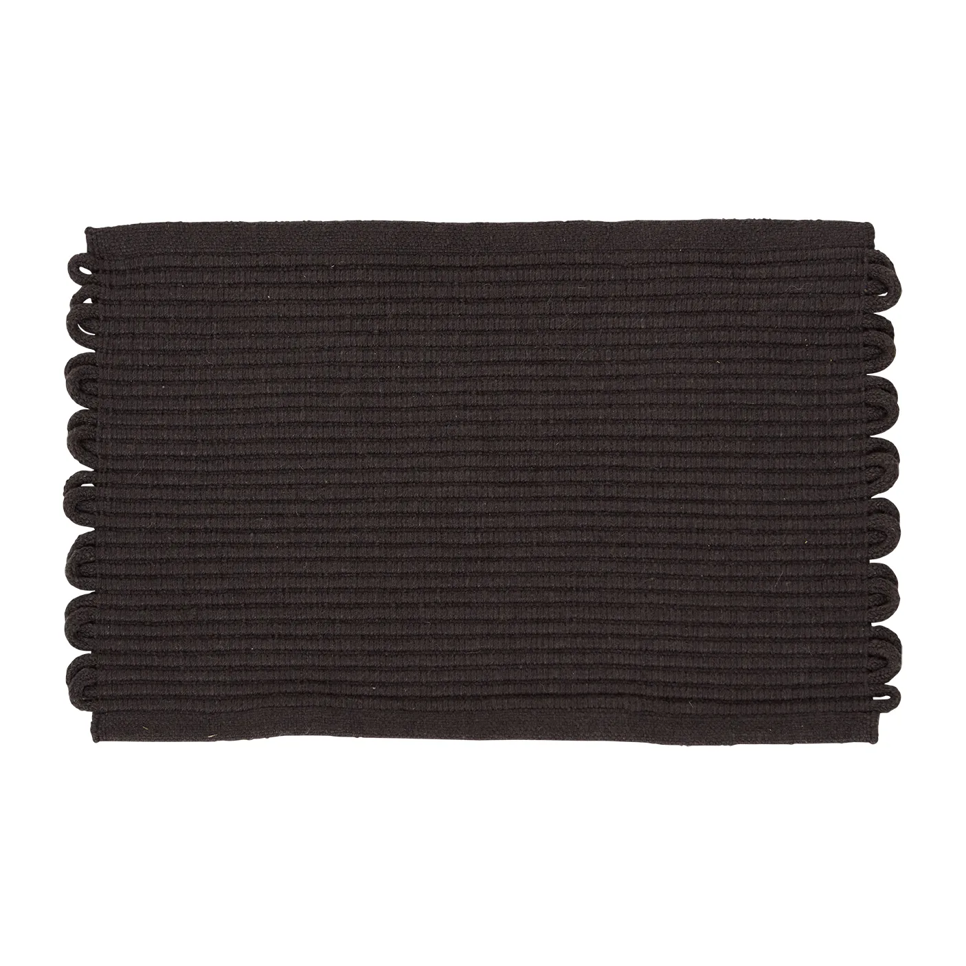 Redono χαλάκι πόρτας 50x70 cm, Σκούρο γκρι AYTM