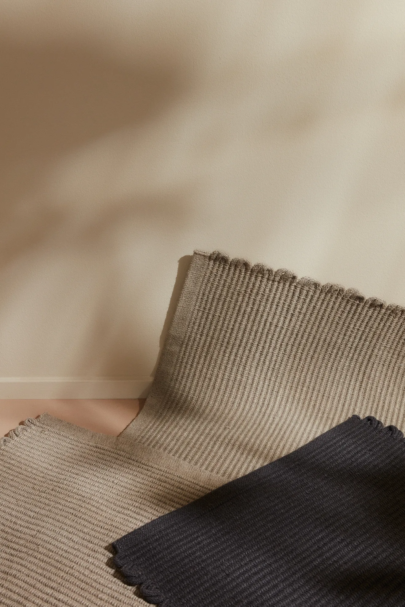 Redono χαλάκι πόρτας 50x70 cm, Σκούρο γκρι AYTM