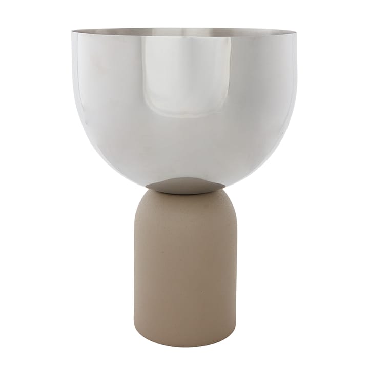 Torus γλάστρα Ø17 cm - Ασημί-τοπ - AYTM
