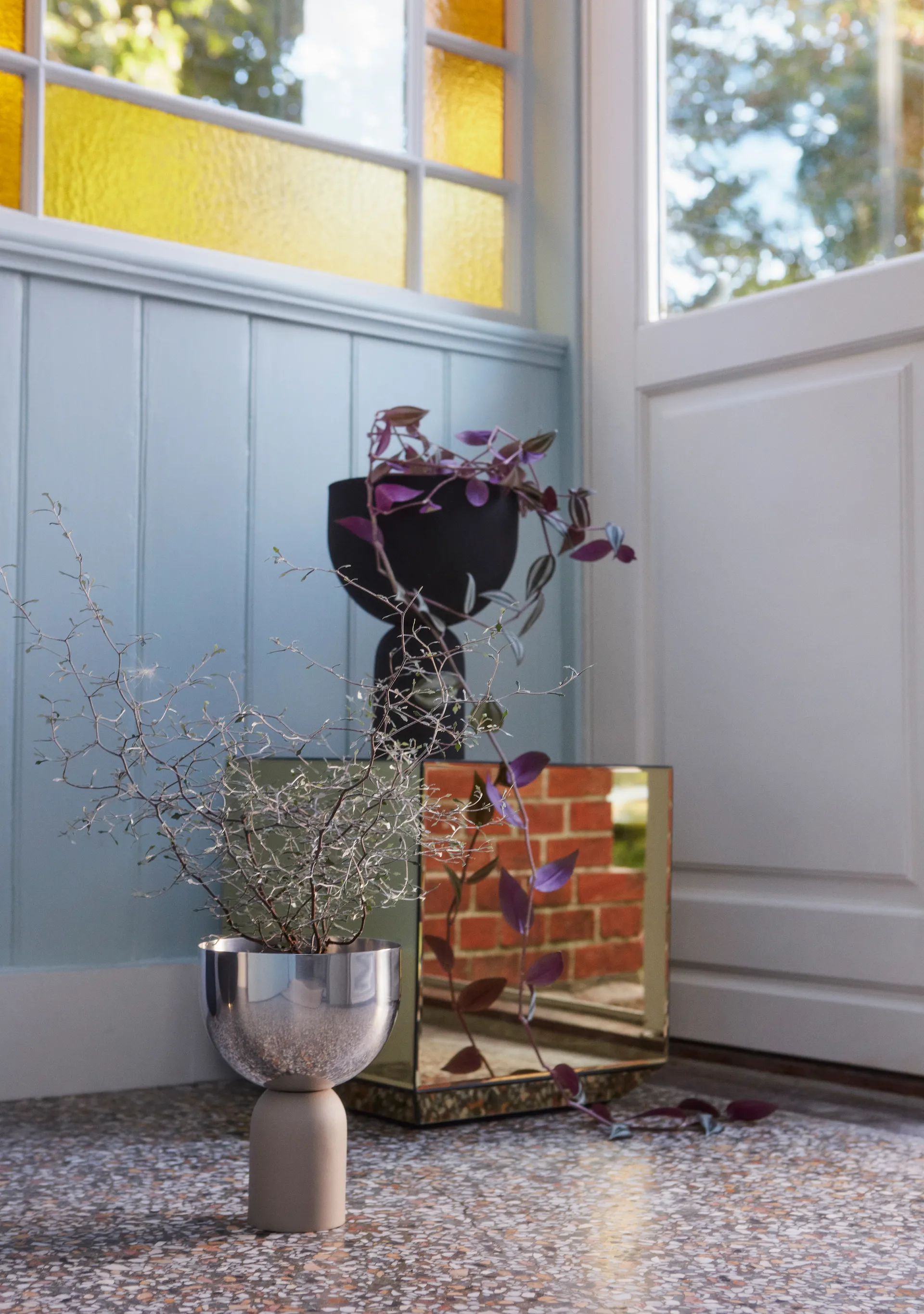 Torus γλάστρα Ø17 cm, Ασημί-τοπ AYTM