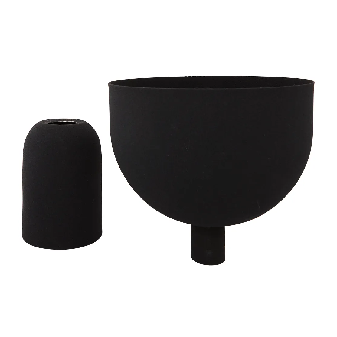 Torus γλάστρα Ø22 cm, Μαύρο-μαύρο AYTM