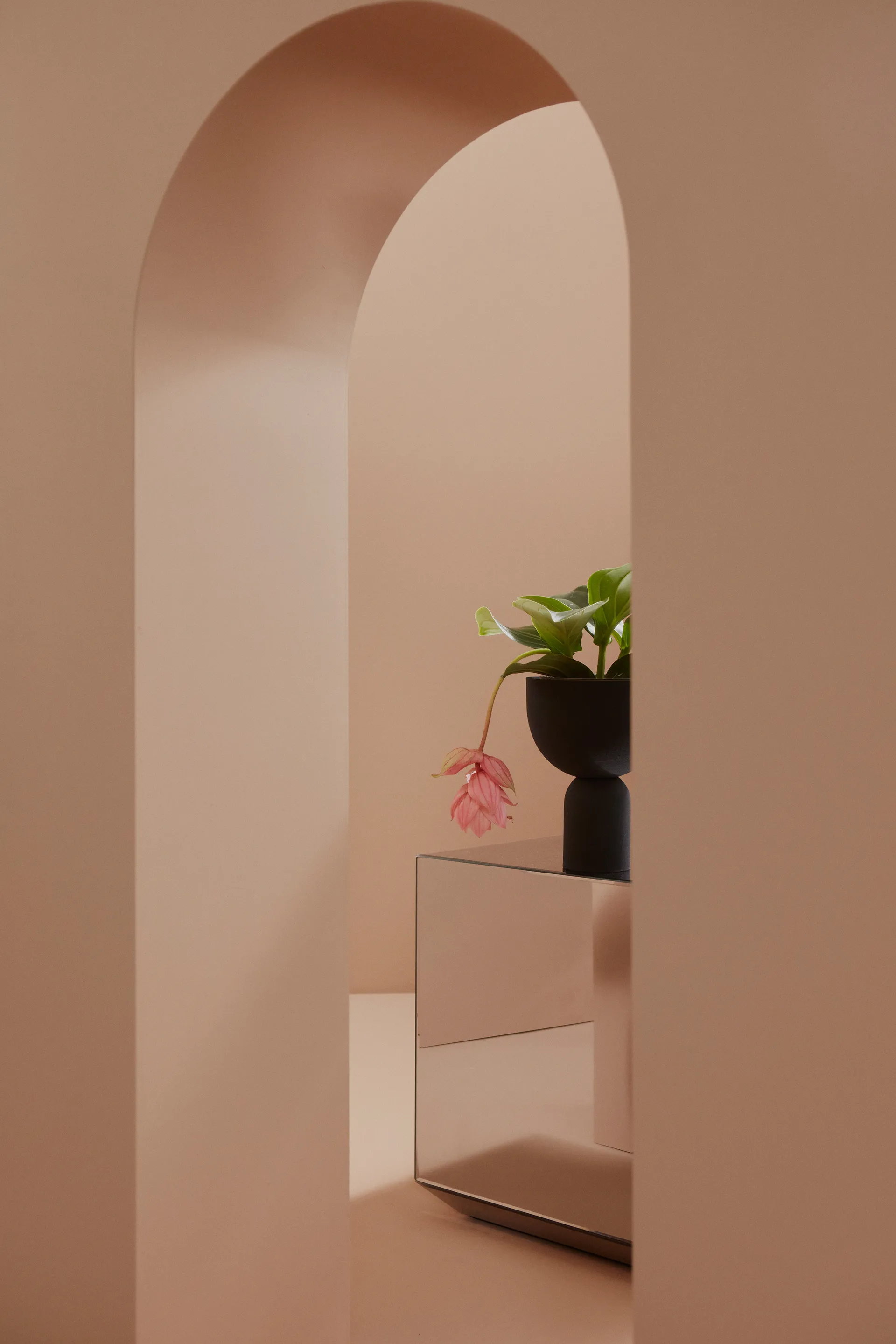 Torus γλάστρα Ø22 cm, Μαύρο-μαύρο AYTM