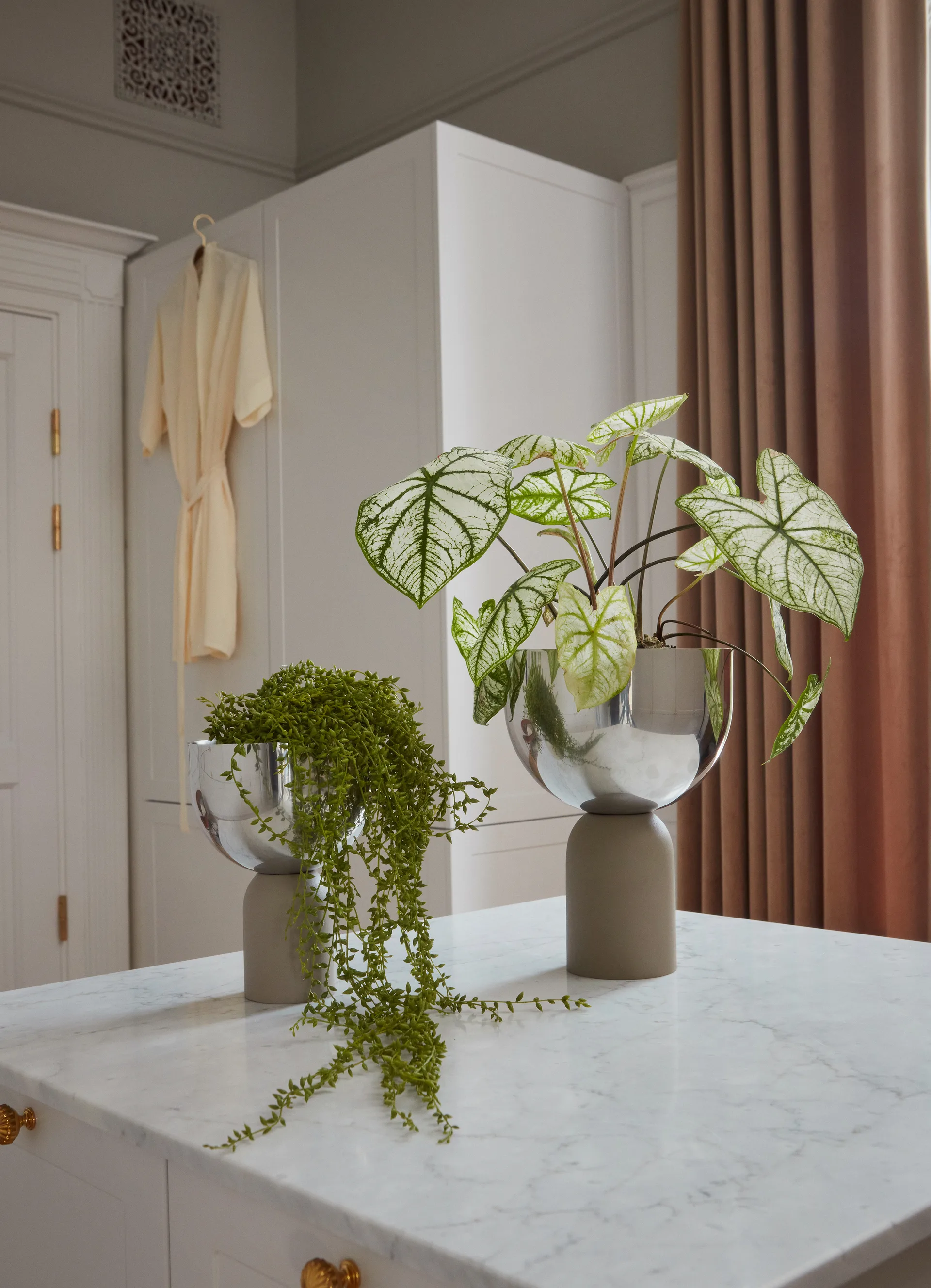 Torus γλάστρα Ø22 cm, Ασημί-τοπ AYTM