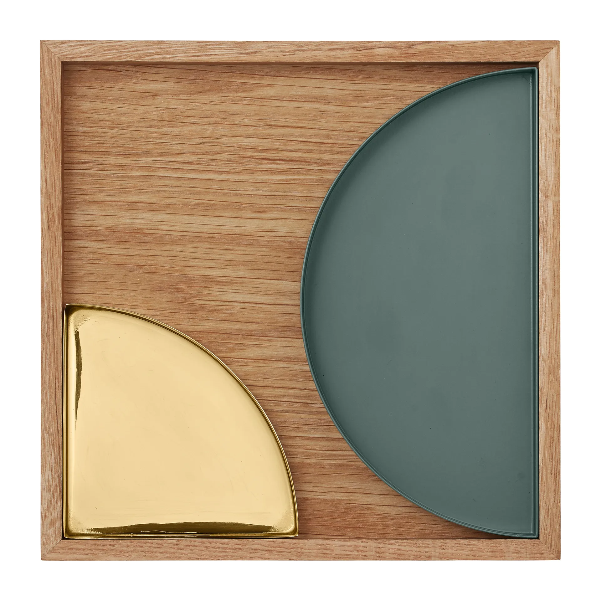 Unity square δίσκος από δρυ, Μικρό AYTM