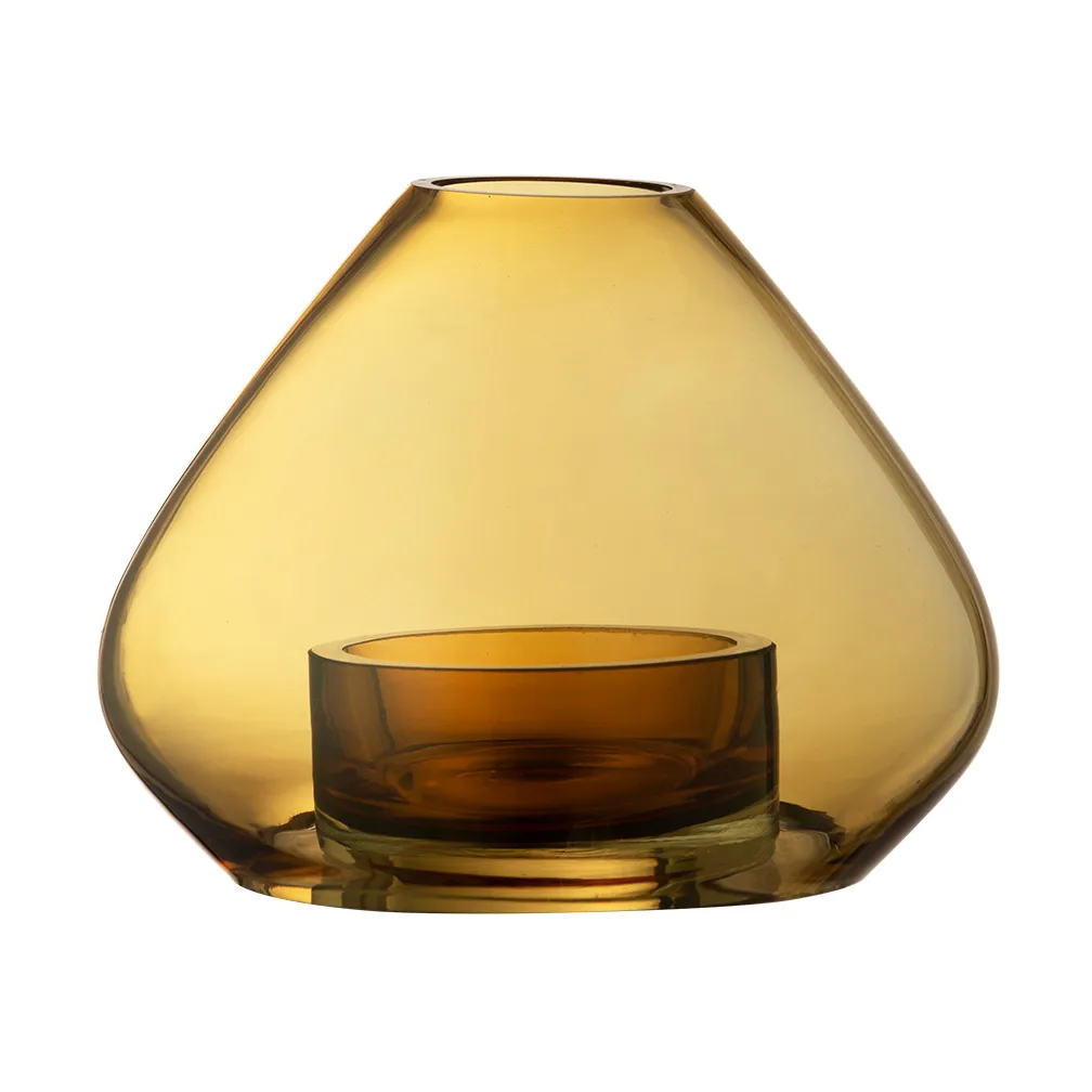 Uno βάζο-φανάρι 12 cm, Amber AYTM