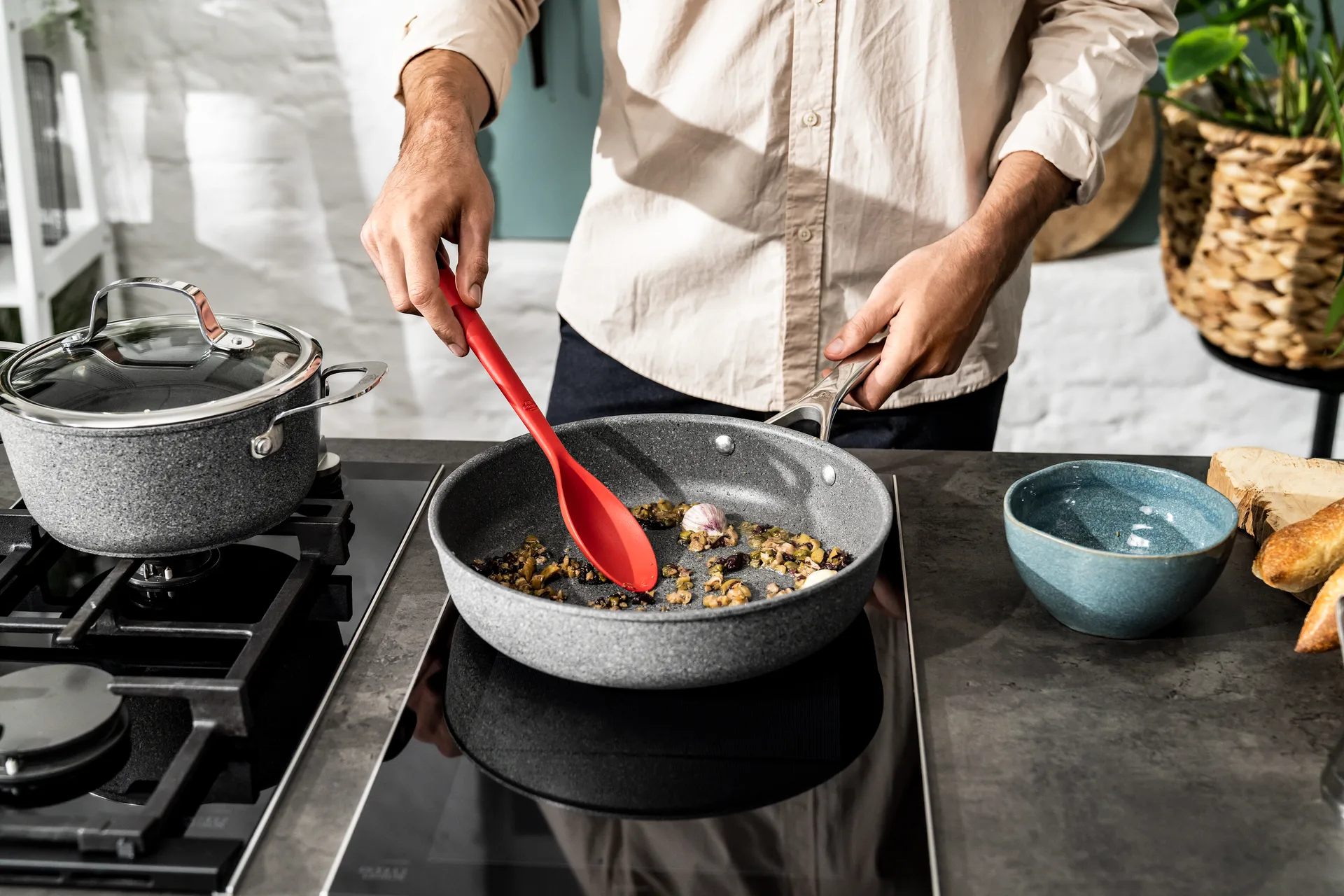 Ballarini Salina Ti-X Granit κεραμικό τηγάνι, 20 εκ. Ballarini