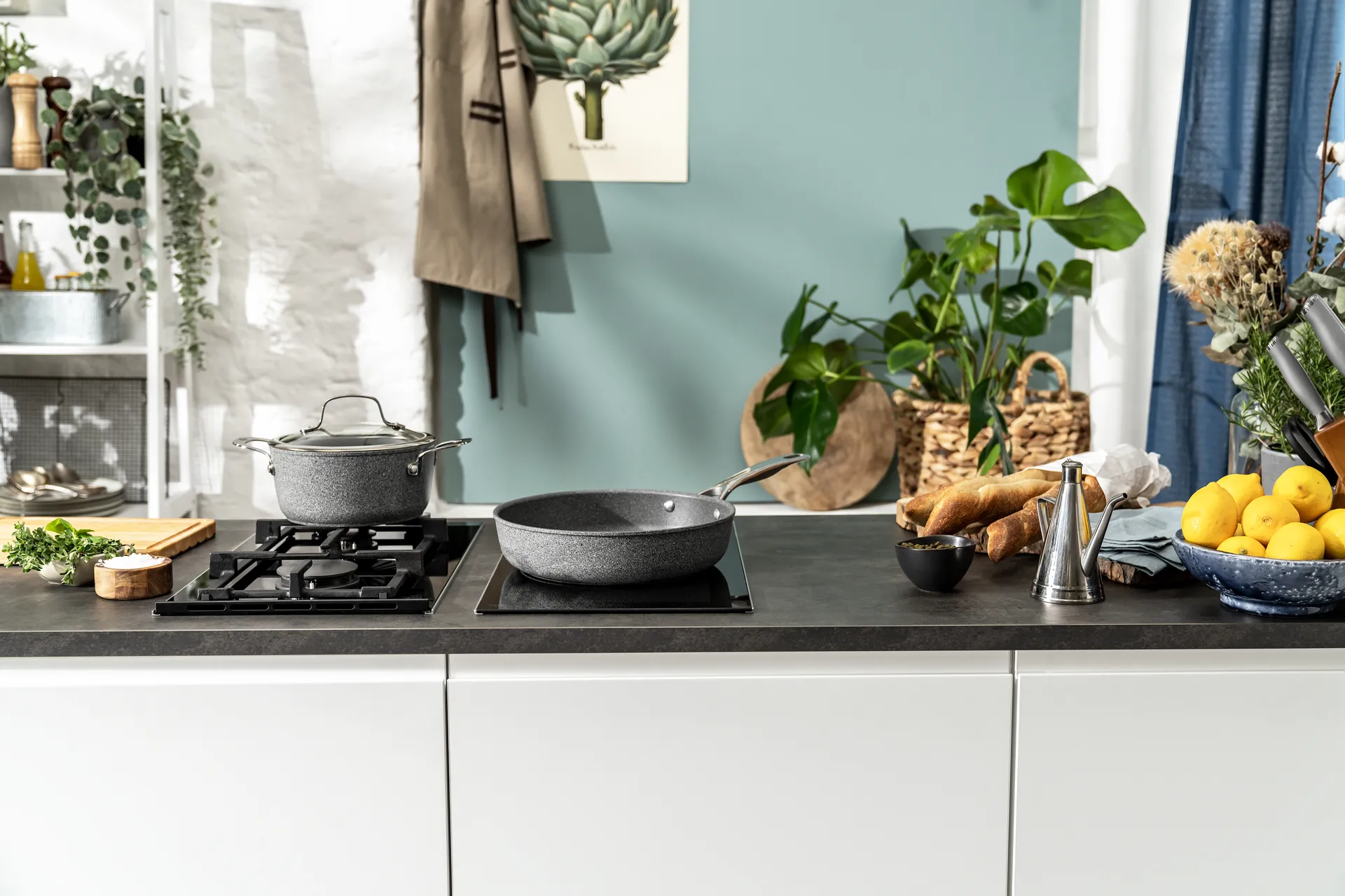 Ballarini Salina Ti-X Granit κεραμικό τηγάνι, 20 εκ. Ballarini