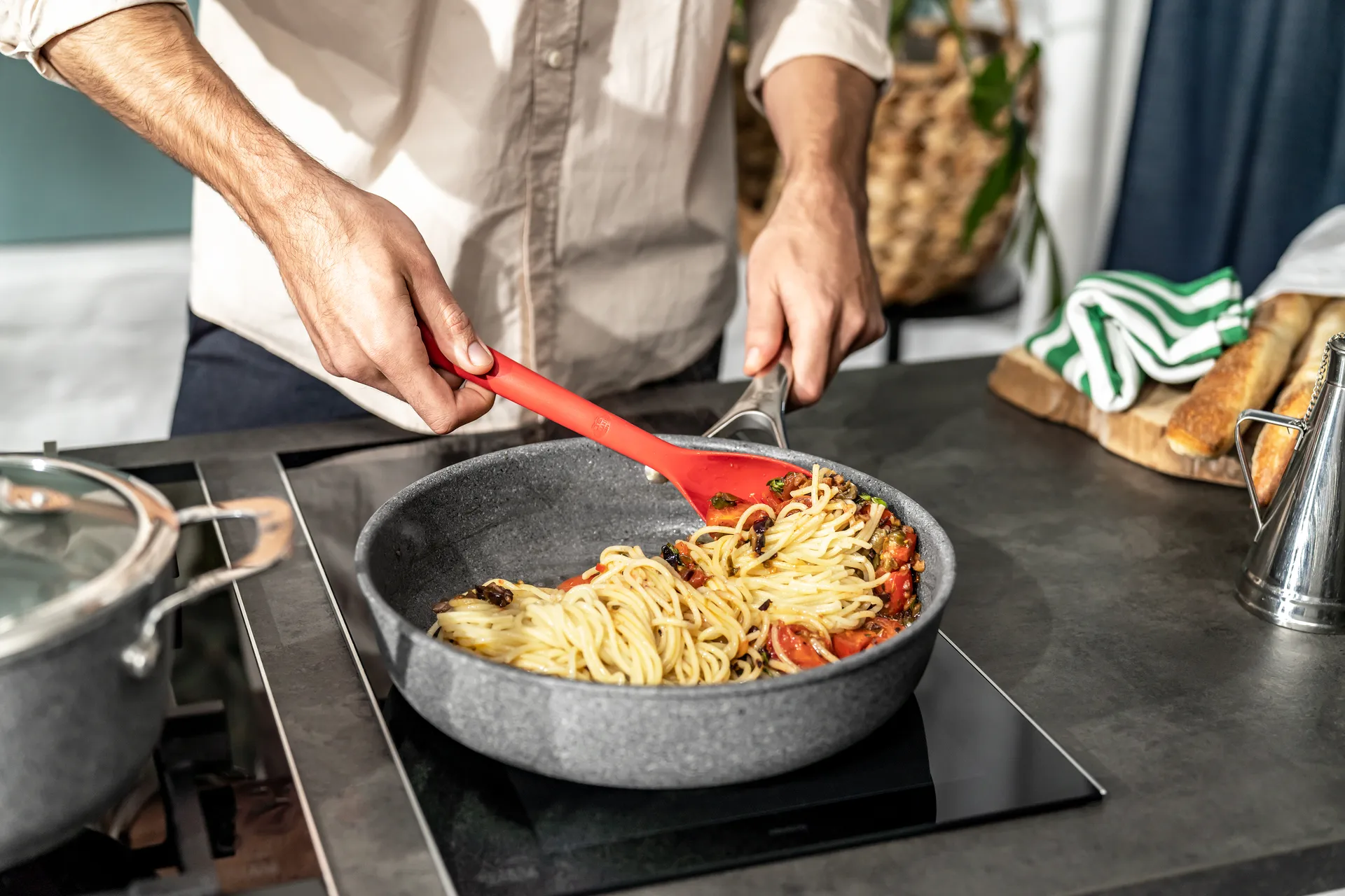 Ballarini Salina Ti-X Granit κεραμικό τηγάνι, 32 εκ. Ballarini