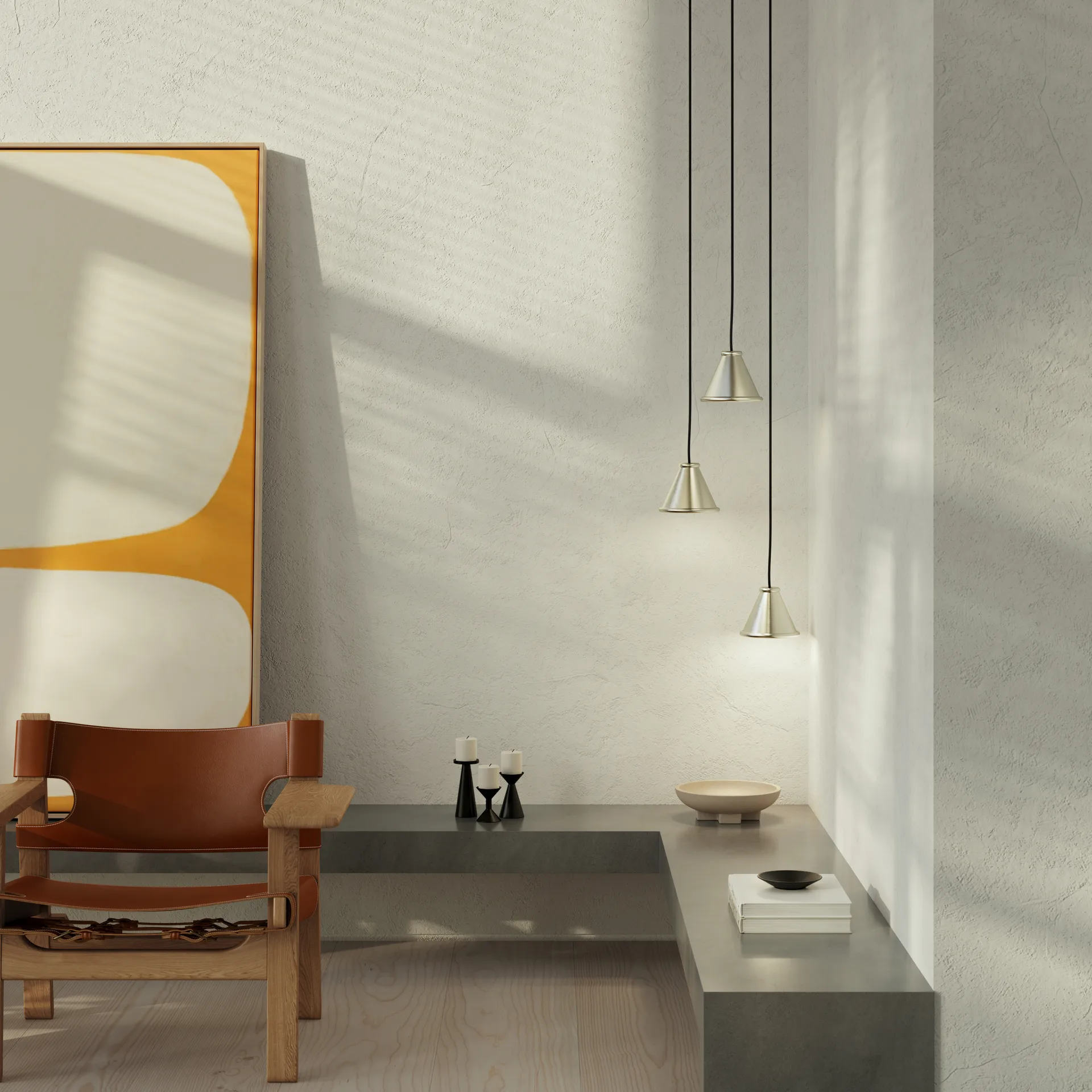 Belle κρεμαστό φωτιστικό Ø15 cm, Brushed aluminium Belid