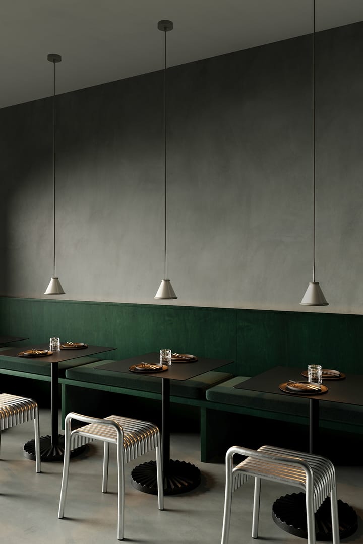 Belle κρεμαστό φωτιστικό Ø15 cm, Pepple grey-moss grey Belid