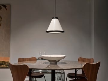 Belle κρεμαστό φωτιστικό Ø36 cm - Glossy white-glossy black - Belid