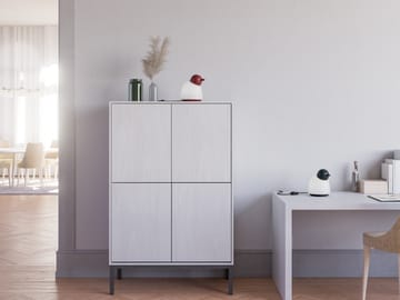 Bird επιτραπέζιο φωτιστικό 21,5 cm - Μαύρο-χρυσό-οπάλ γυαλί - Belid