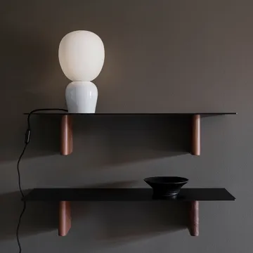 Buddy επιτραπέζια λάμπα από οπαλικό γυαλί - Λευκό γυαλιστερό - Belid