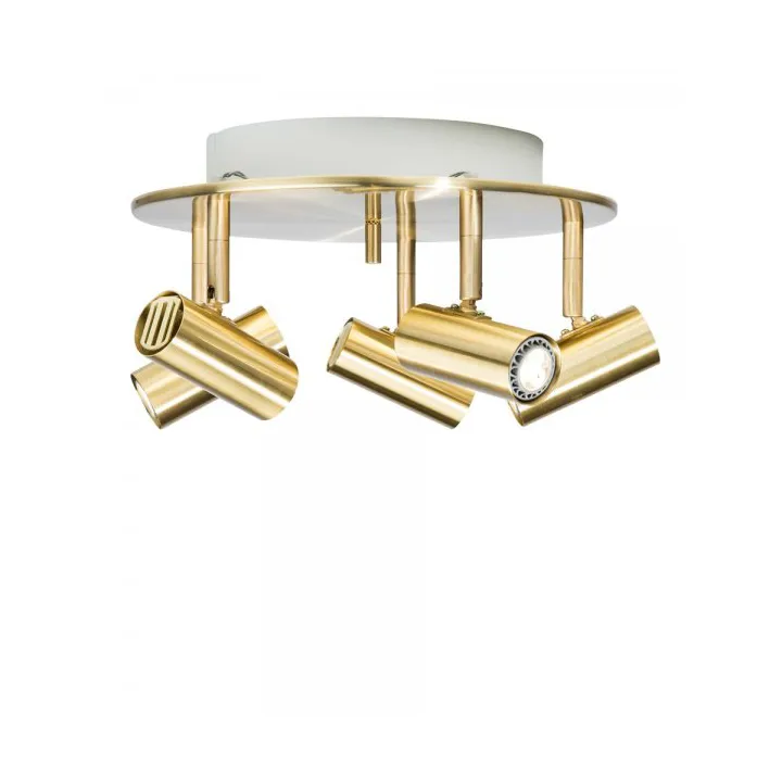 Cato 5-spotlight στρογγυλό Ø29 εκ., Ορείχαλκος Belid