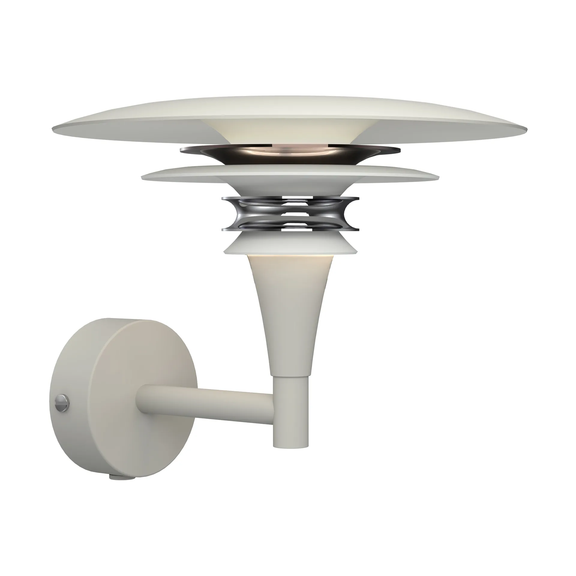 Diablo φωτιστικό τοίχου Ø20 cm, Sand-μεταλλικό μπρονζέ Belid