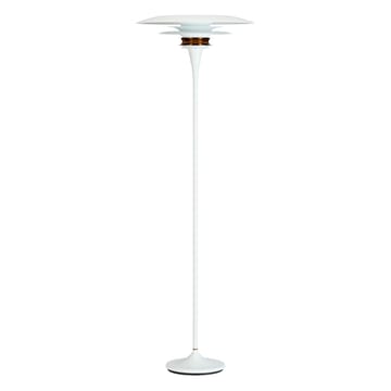 Diablo φωτιστικό δαπέδου 38 cm Ø50 cm - Λευκό-ορείχαλκος - Belid