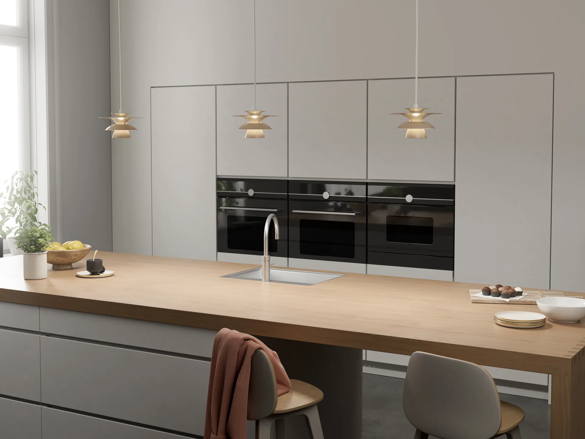 Picasso κρεμαστό φωτιστικό Ø18 cm, Νουγκά Belid