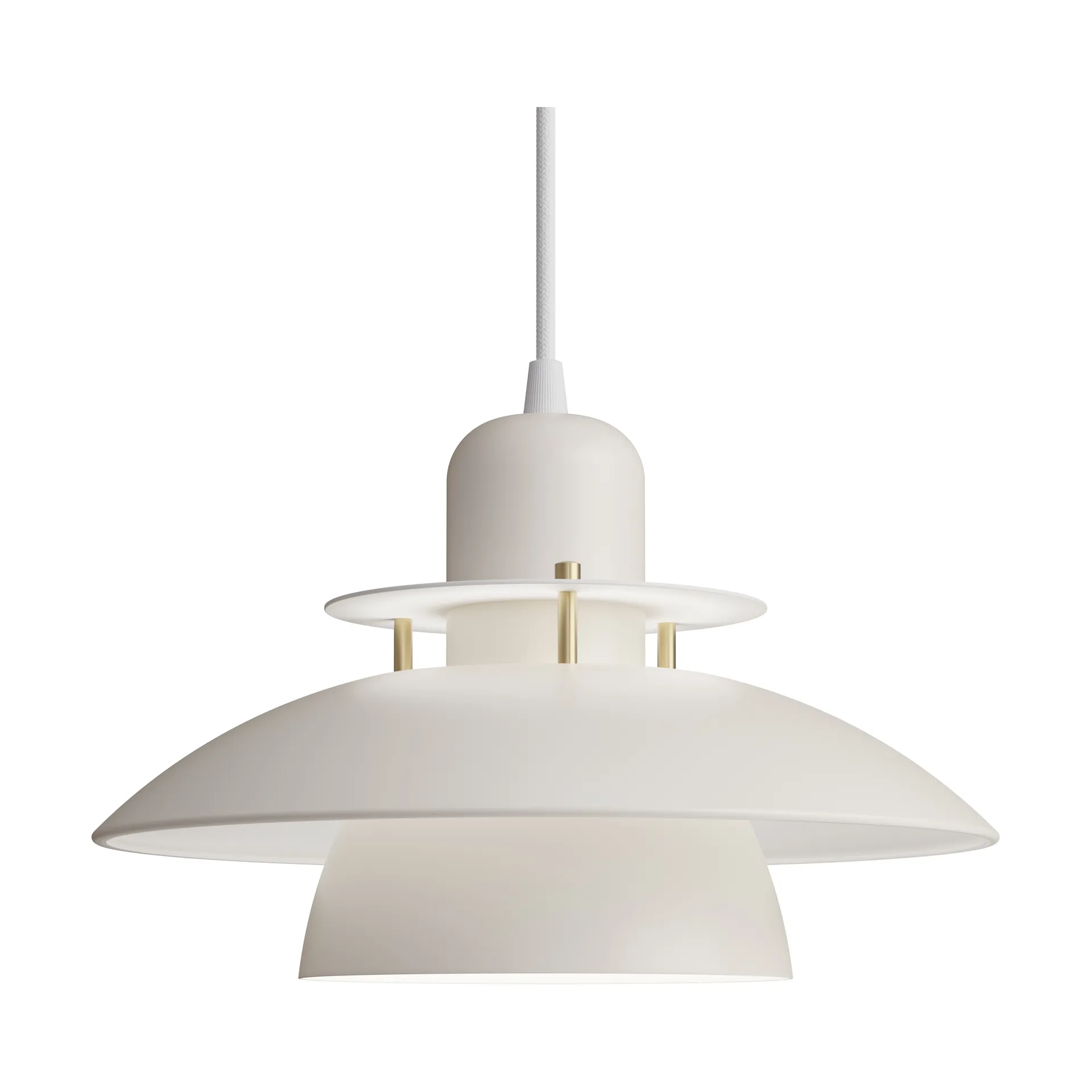 Κρεμαστό φωτιστικό Primus IV Ø28 cm, Άμμος-Ορείχαλκο Belid