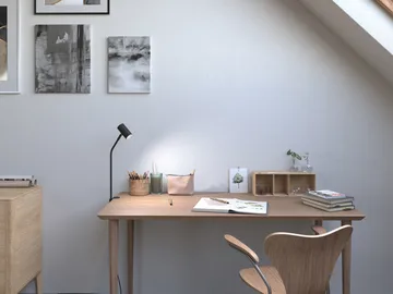 Tyson επιτραπέζιο φωτιστικό Ø15,5 cm - Μαύρη δομή - Belid