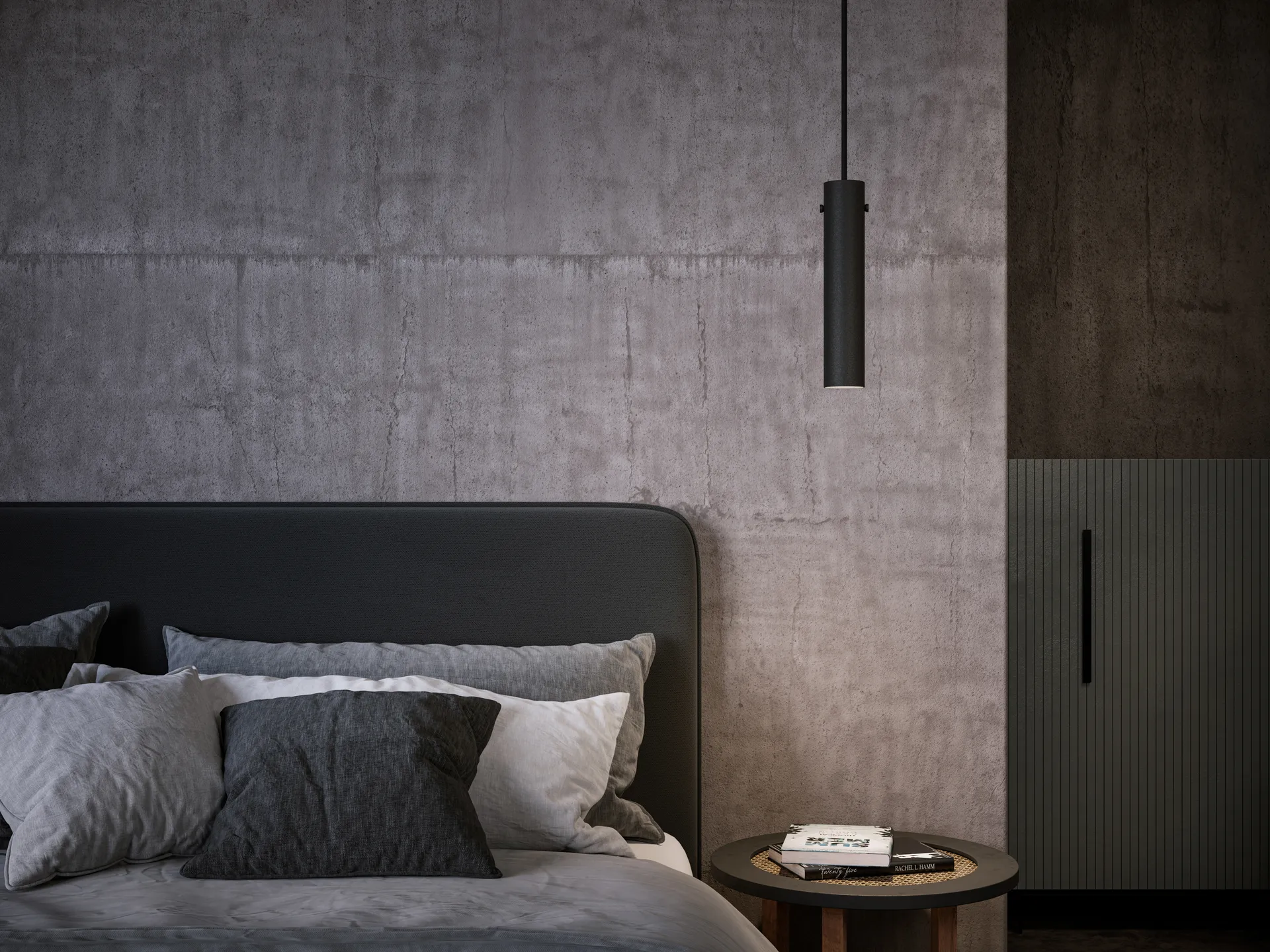 Tyson κρεμαστό φωτιστικό Ø6 cm, Μαύρη δομή Belid