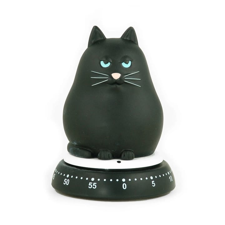 Χρ�ονόμετρο γάτα - μαύρο - Bengt Ek Design
