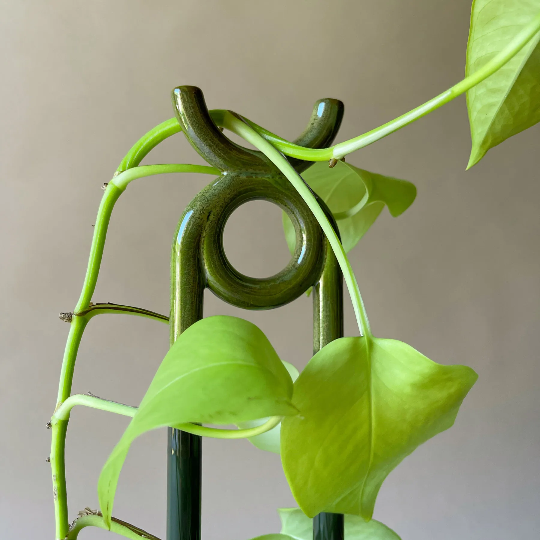 Folk Oni στήριγμα φυτών, Moss green Bergs Potter