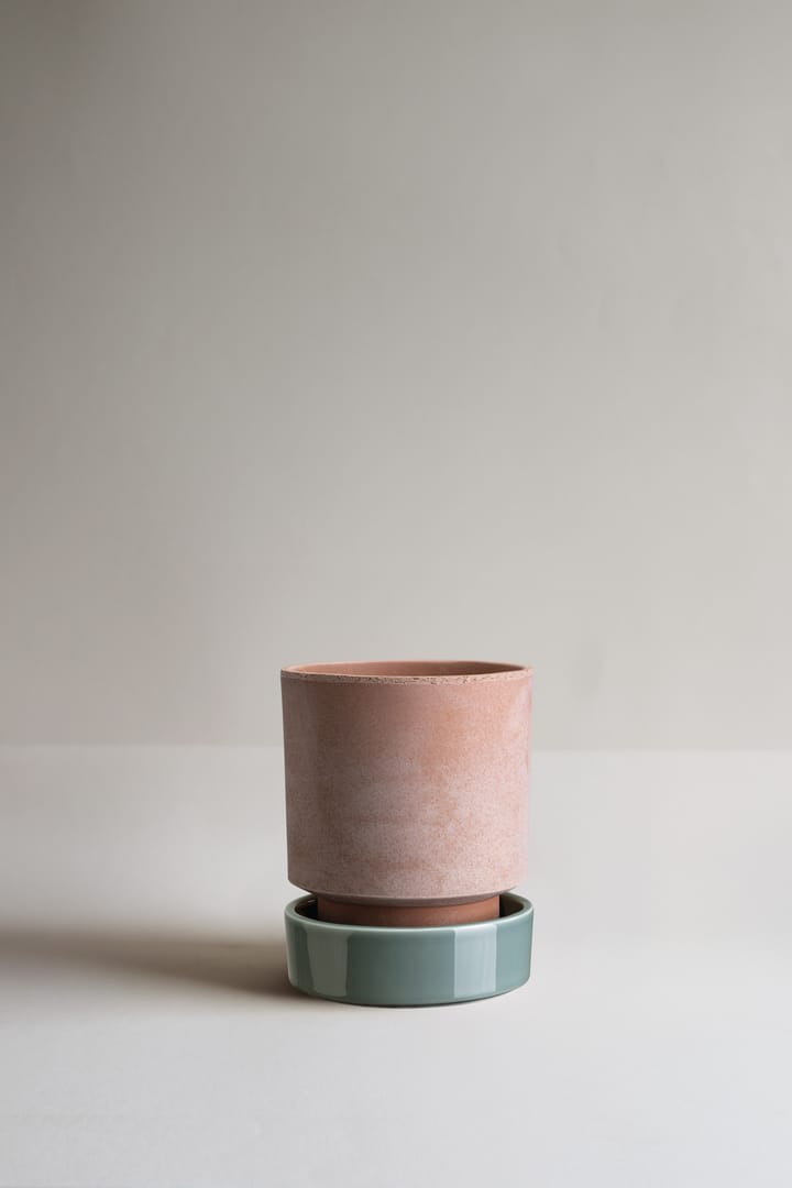 Hoff γλάστρα, Ø14 cm, Raw Rosa-Misty Blue Bergs Potter