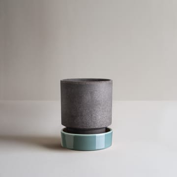 Hoff γλάστρα - Ø16 cm, Raw Grey-Misty Blue - Bergs Potter