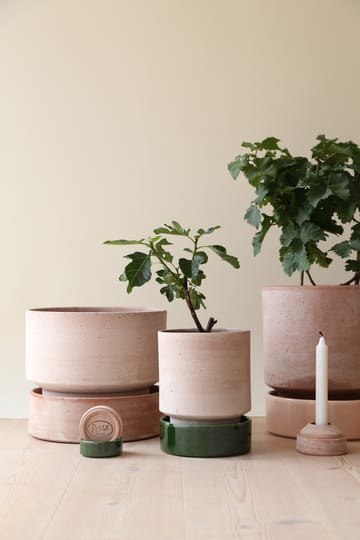 Hoff γλάστρα - Ø16 cm, Raw Rosa-Deep Burgundy - Bergs Potter