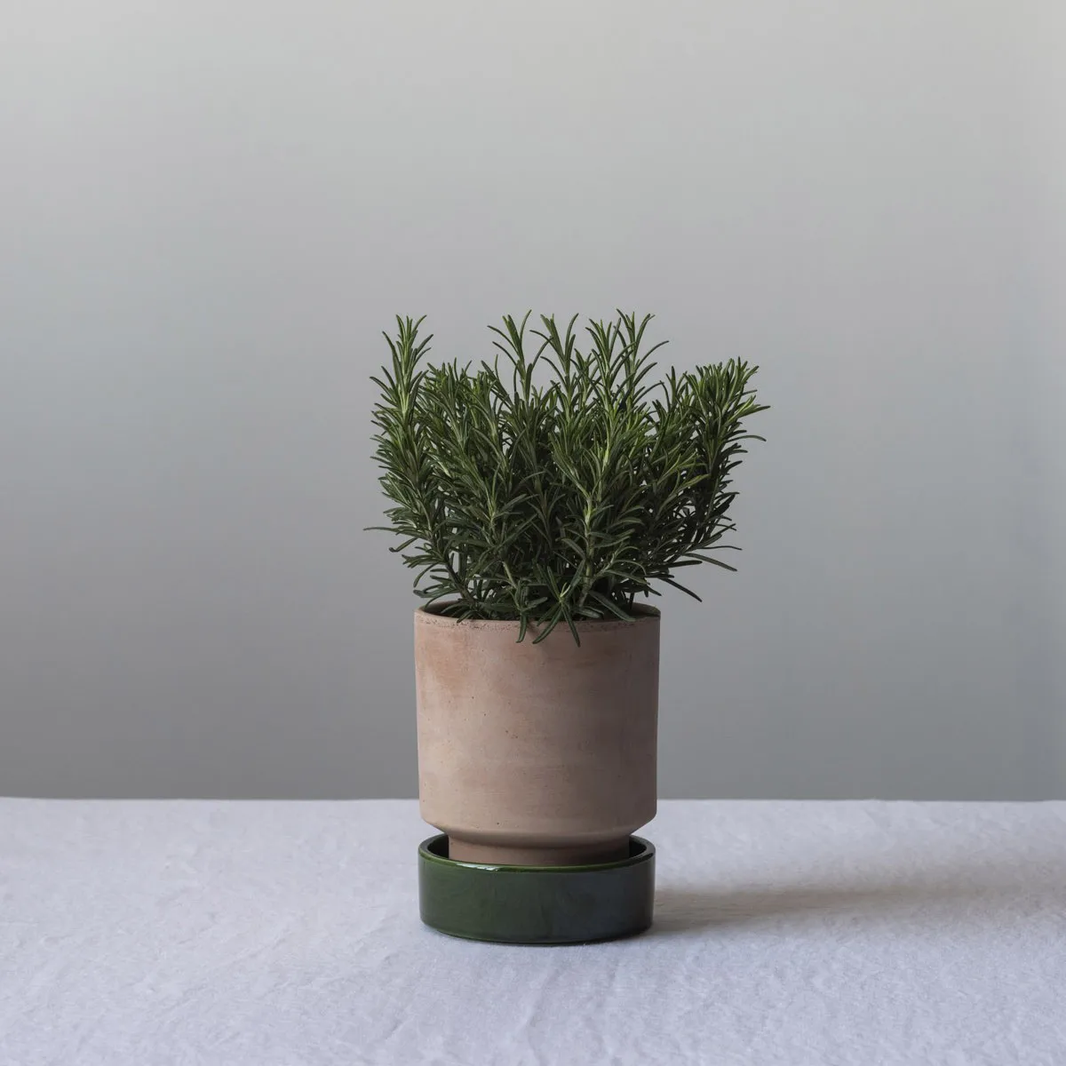 Hoff γλάστρα, Ø18 cm, Raw Rosa-Emerald Green Bergs Potter