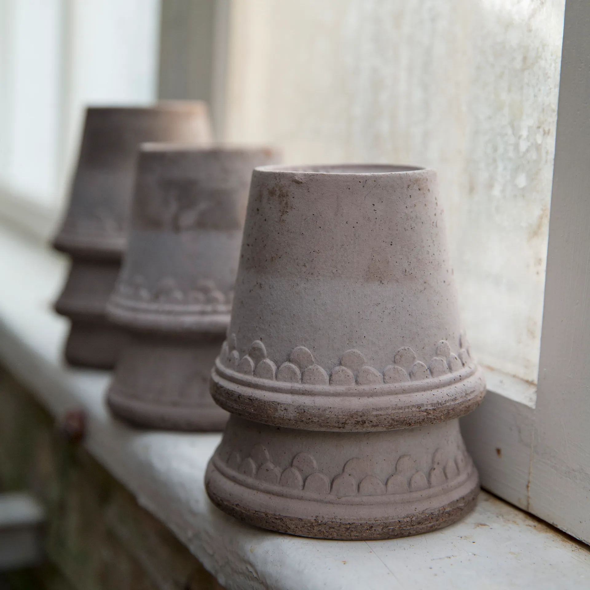 Κεραμικό γλαστράκι Københavner Ø10 εκ., Γκρι Bergs Potter