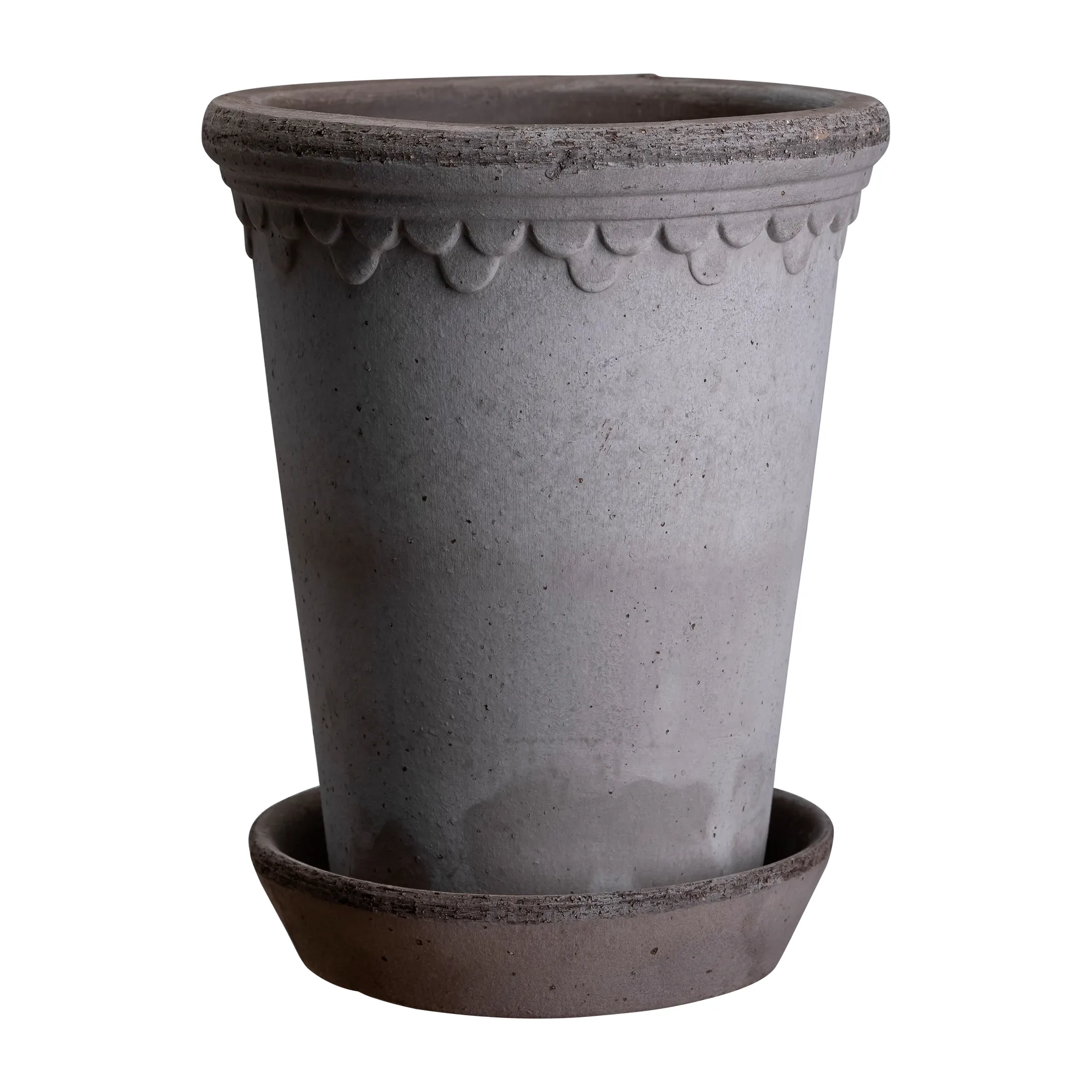 Κεραμικό γλαστράκι Københavner ψηλό Ø14 εκ., γκρι Bergs Potter