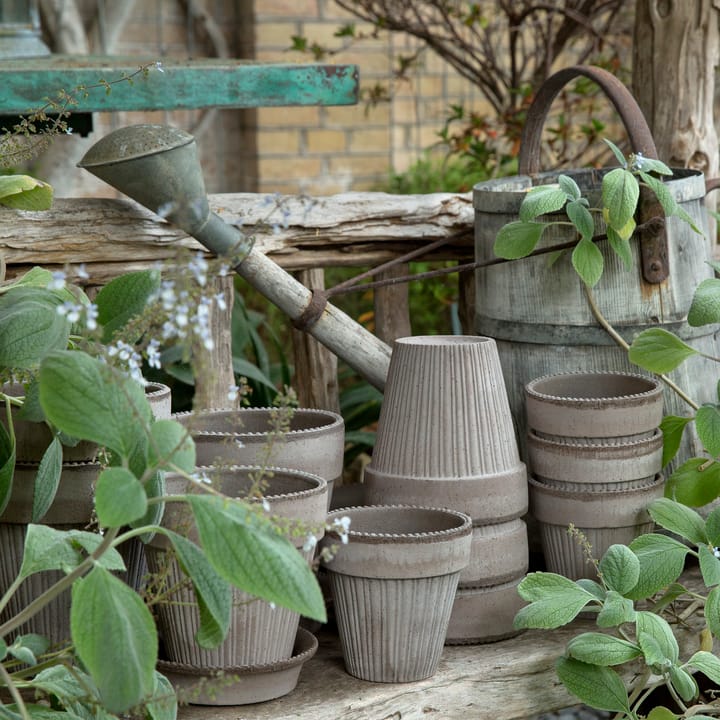 Γλάστρα, Simona, 16 εκ, Γκρι Bergs Potter
