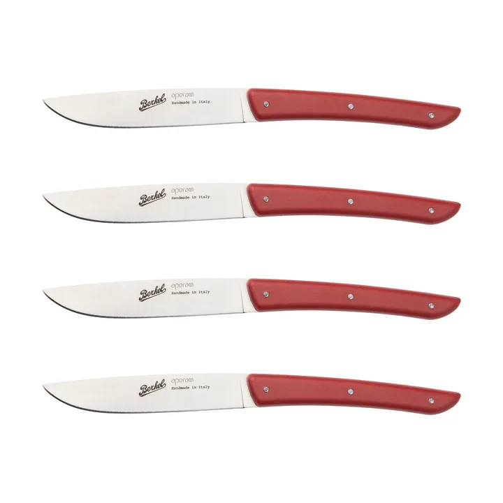 Color μαχαίρι κρέατος 4-pack 11 cm - Κόκκινο - Berkel